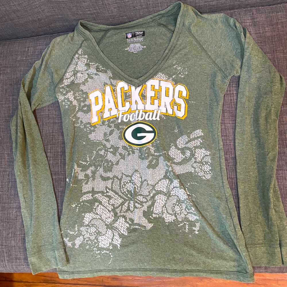 Green Bay Packers Long Sleeve Women's Tee